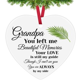 Memorial Gifts for Loss of Grandpa Christmas Ornaments Sympathy Gifts In Memory of Grandfather Gift Ceramic Ornament Condolence Gift in Memory of a Loved Grandpa Remembrance Gift Grandpa Memorial Gift