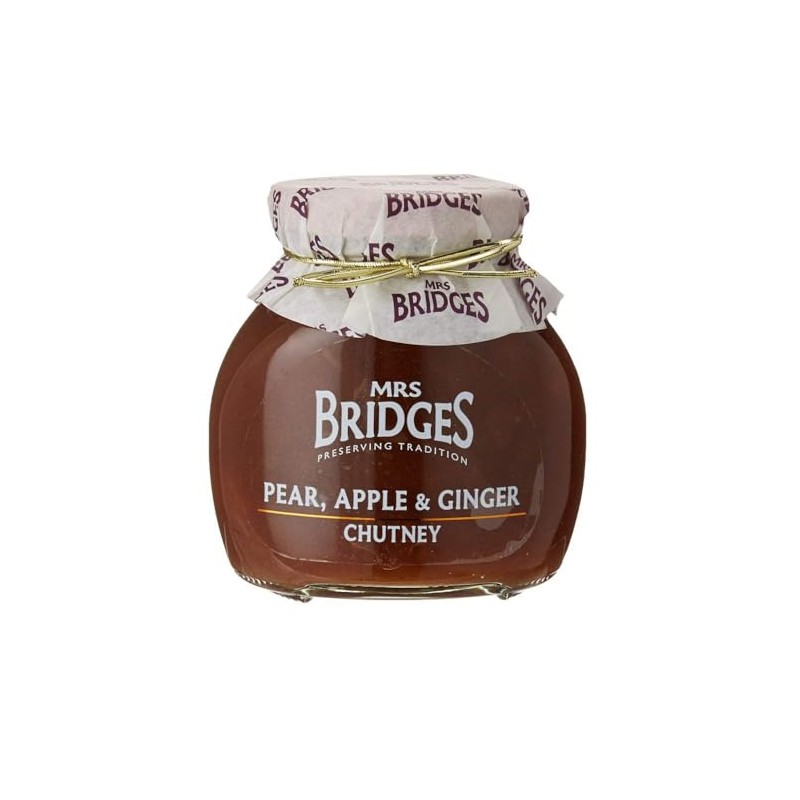 Mrs Bridges 113g Pear, Apple & Ginger Chutney
