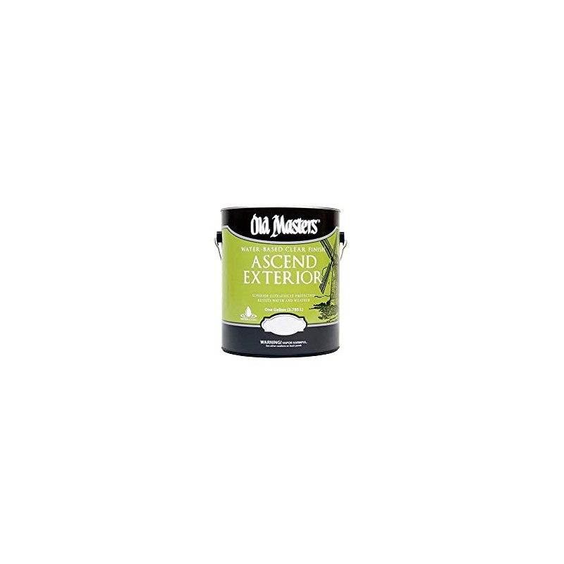 1 gal Old Masters 71101 Clear Ascend Exterior Water-based Finish,