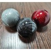 Kuroobaa Car Shift Knob Round Real Carbon M8xP1.25/M10xP1.25/M10xP1.5 Caliber Conversion