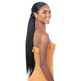 Milky Way Organique Pony Pro Easy Wrap Around Ponytail Yaky straight 24" (4)