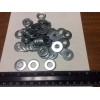 McMaster-Carr Qty (100) 1/4" USS Standard Zinc Plated Flat Washers,