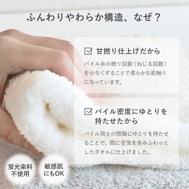 Trampalan Seasonal Towel, Imabari Towel, Certified, Set of 4, Oriori,