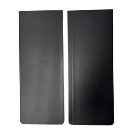 Universal Single Rear Wheel Flatbed Mud Flaps Non-Weighted Version 12" W x 30" H