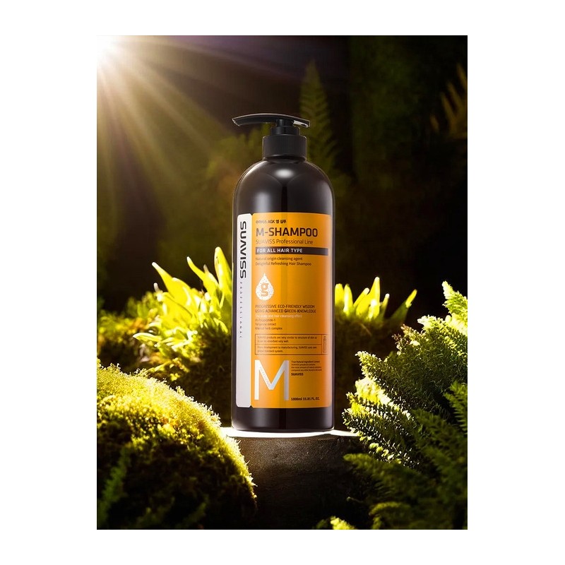 Suavis M Shampoo 1000ml *2 pcs / 수아비스 M 샴푸