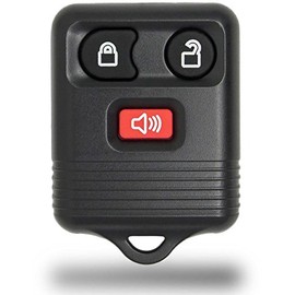 KeylessCanada © 1 New Keyless Entry 3 Button Remote Car Key Fob Fobik for Explorer F150 Escape Edge Ranger Fusion etc. with DIY Programming