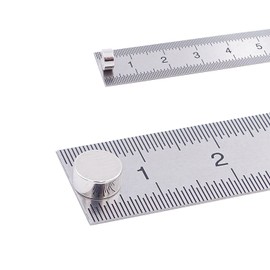 Brudazon 25 Mini Disc Magnets 6 x 3 mm N52 Strongest Level Neodymium Magnets Ultra Strong Power Magnet for Model Making, Photo, Whiteboard, Notice Board, Fridge, Crafts, Magnetic Disc Extra Strong