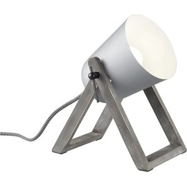 RL LIVE YOUR LIGHT Reality Leuchten R50721011 Marc, table lamp, E27, gray, 12 x 19.5 x 21 cm