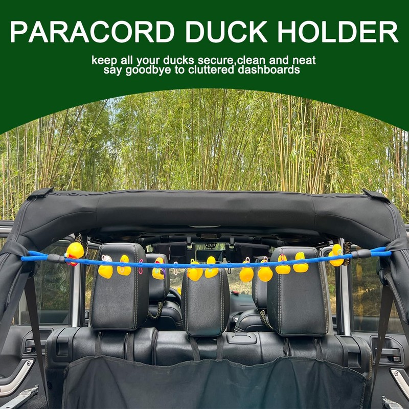Duck Holder for Jeep,Rubber Ducks Holder for Jeep Wrangler YJ