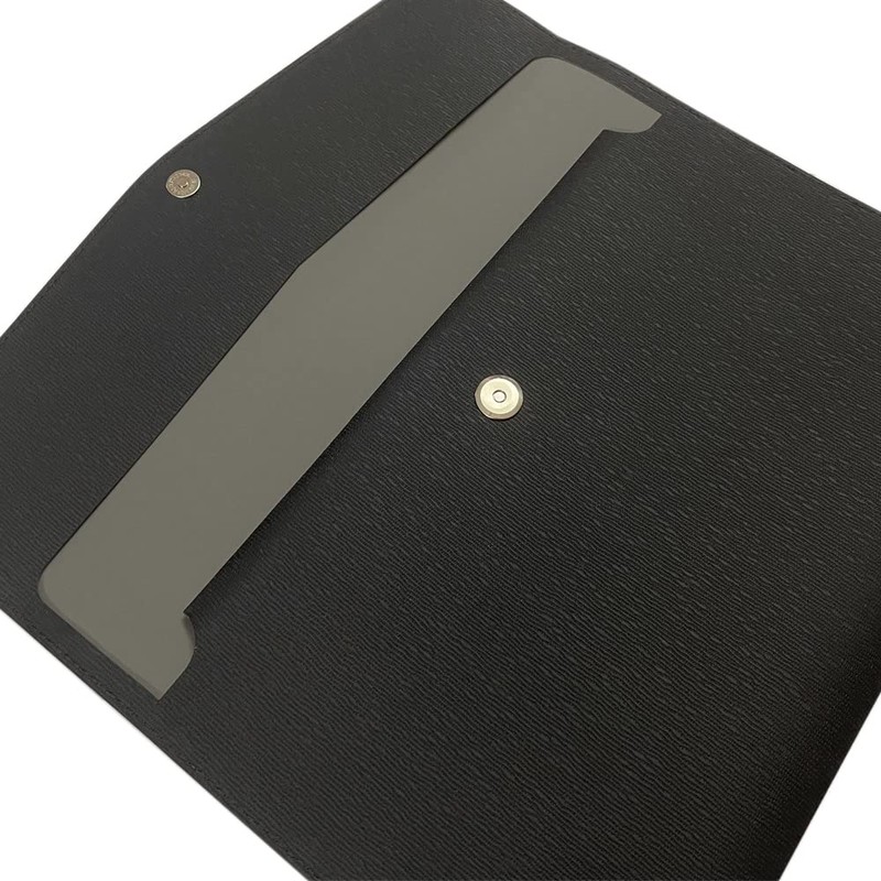 Oneyijun PU Leather A4 File Folder Document Holder Waterproof Portfolio