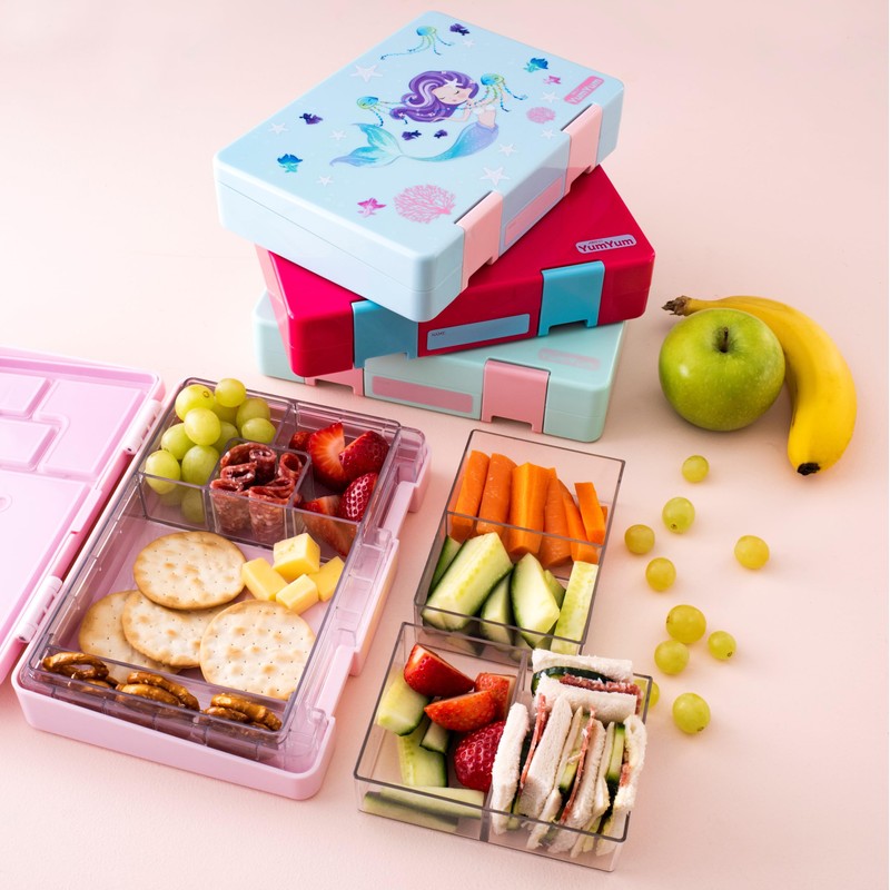 Avanti YumYum Bento/Lunch Box, Rainbow Magic
