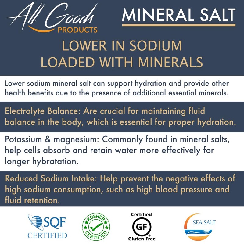 All Goods Baja Sea Salt - Fine Grain, 16 oz,