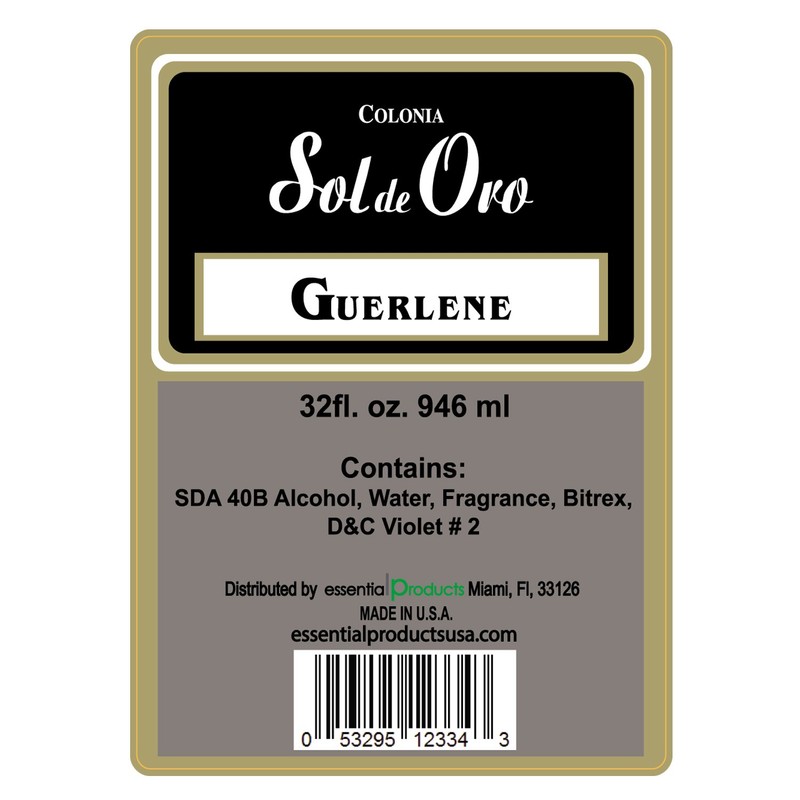 Sol de Oro Cologne Guerlene 32 OZ