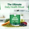 Nested Naturals Super Greens Daily Superfood Powder - Certified USDA