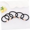FOMIYES 5pcs Elastic Hair Bands Ties Ponytail Holder Fashion Headbands