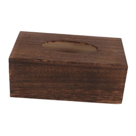 LABRIMP Tissue Holder 1pc Box Rectangular Extraction Decorate Towel Cover Napkin Wood Solid Room Living Decoration