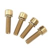 Bike Stem Bolts Screw M6 20mm Accurate Thread Rustproof Reliable