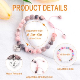 ZZLTAWS Taylor Birthday Gifts Bracelets, Taylor Merch, Bracelet and Birthday Card are the Best Birthday Gifts for Women, wife, Daughter, Granddaughter, Bestie, Sister