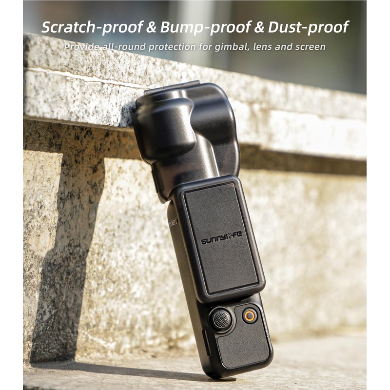 MAXOLA Integrated Head Lens Screen Protector Cover for DJI Osmo