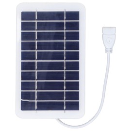 Portable Power Solar Panel, Small, Lightweight, Portable Solar Charger, Easy Installation, Versatile, 2W Mobile Phone, for Outdoor Work