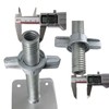 YEUQWJ Adjustable Support Jack Lightweight Steel Bracing and Jack Posts