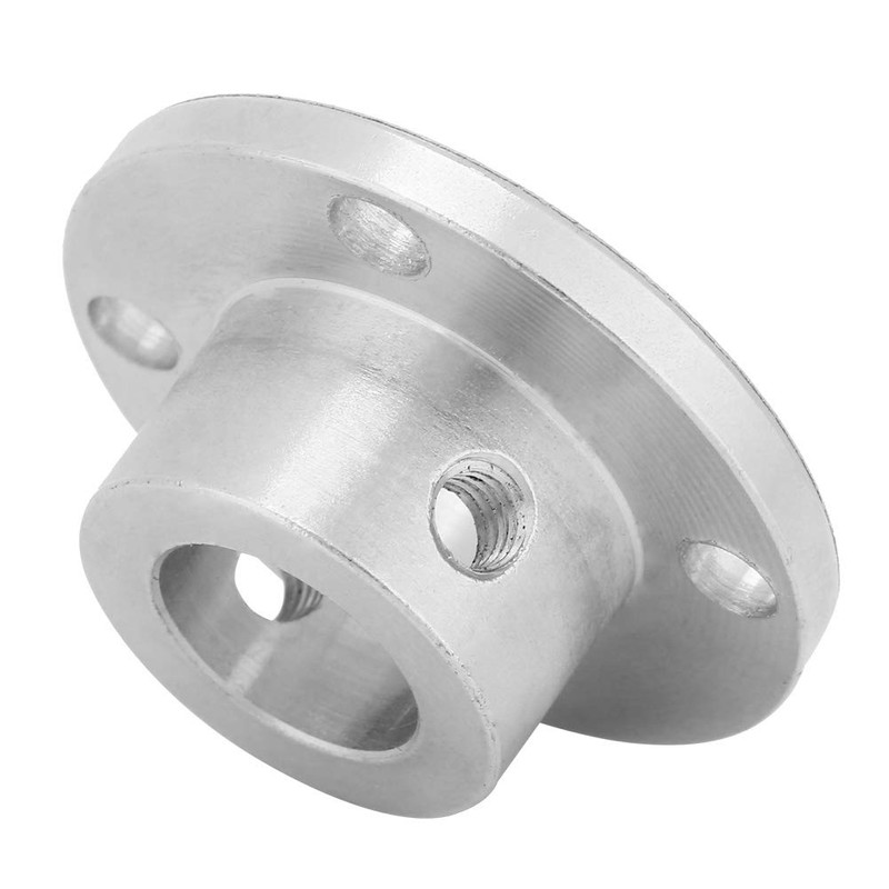 Flange Coupling Connectors M4 Galvanised Iron Rigid Guide Shaft Coupling