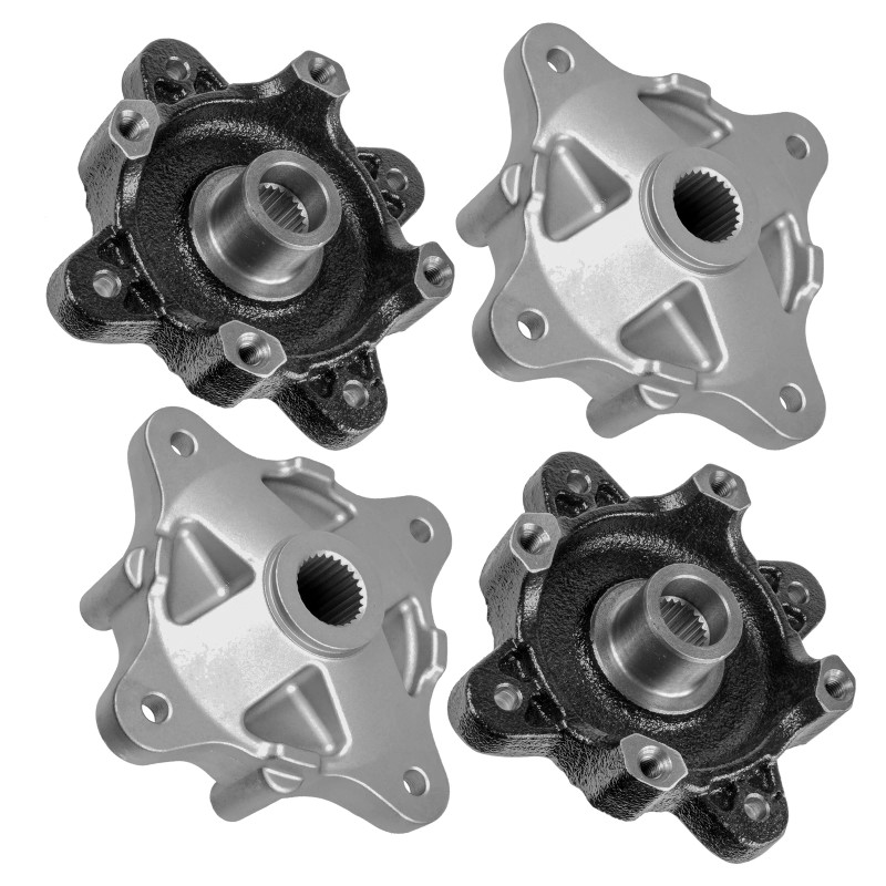 Caltric Front & Rear Wheel Hubs For Polaris Ranger 900