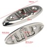 Amarine Made 4 Pack of 6 Stainless Folding Cleat, Flip-up