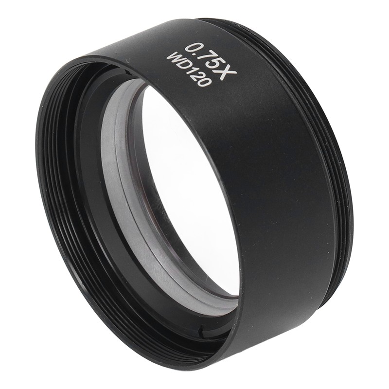 Microscope Lens 0.75X 120mm Barlow Eyepiece M48 Interface Accessory for