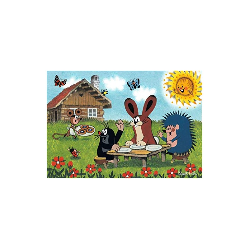 Ravensburger 08863 8 "On Holiday with The Mole" Puzzle (48-Piece)