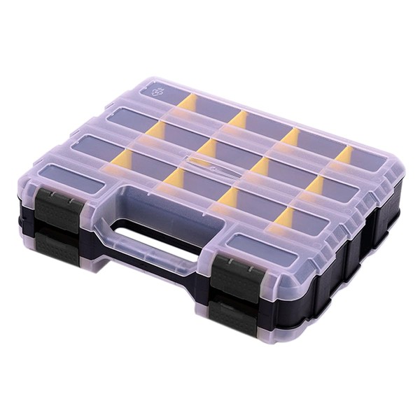 TONGQI Tool Box Storage Organizer, TONGQI 34-Compartment Double Side Small