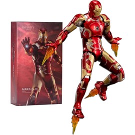 Terrals 10th Anniversary 7 Inches (1/10) Deluxe Collector Superhero Action Figures Metal Painting 20 Joints Movable Model Toys (MK43)