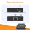 J-Tech Digital HDMI Extender Over Single Ethernet Cat5e/6/7 1080P Up