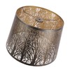 Drum Metal Lampshade 10" x 12" x 8", Medium Lamp