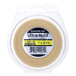 Walker Tape - Ultra Hold™ Roll Tape - Denture Hair Tape Roll 1 Inch x 12 Yard (2.5 cm x 10.97 m)