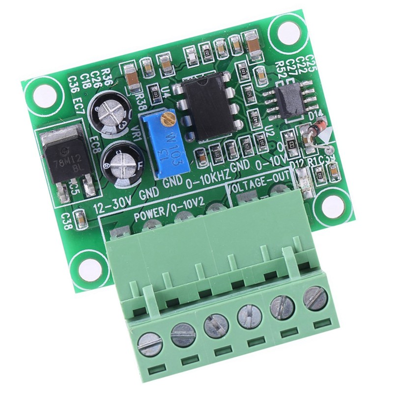 Frequency to Voltage 0-10Khz to 0-10V F/V Digital to Analog