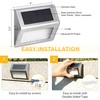 SOLPEX Solar Step Lights, 12 Pack Solar Stair Lights, Outdoor