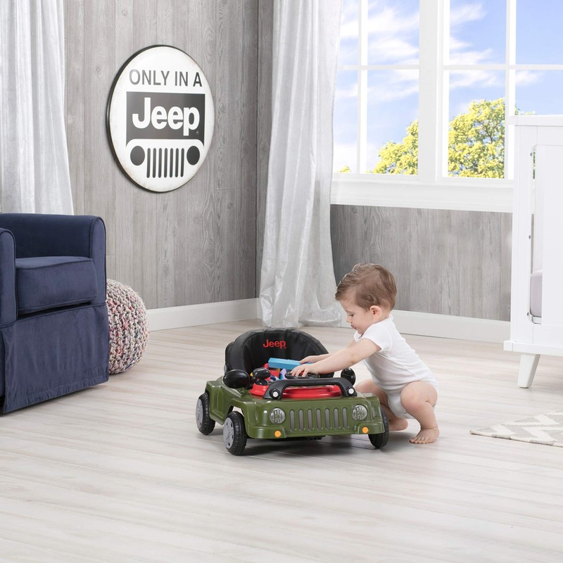 Jeep Classic Wrangler 3-in-1 Grow With Me Activity Walker -