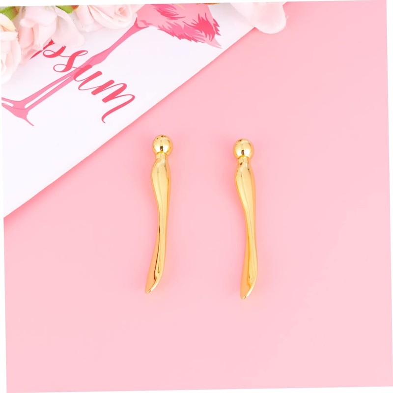 minkissy 2pcs Eye Cream Eye Roller for Puffy Eyes Skincare