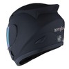 1Storm Motorcycle Bike Full Face Helmet Mechanic Skull: HJDJ11 Matt