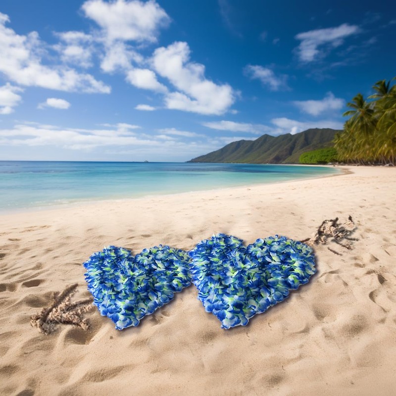 GoldDawn Premium Hawaiian Leis, Artificial Flowers for Party Supplies and