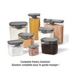 Starfrit ProKeeper Flour Container with Leveler - Graduated Measurements -