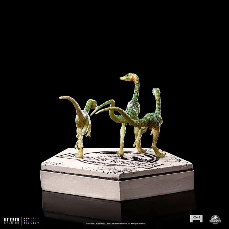 Jurassic World Icons 5cm Compsognathus Statue