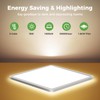 zemty LED Ceiling Light, 15 W 1800 LM Ceiling Light