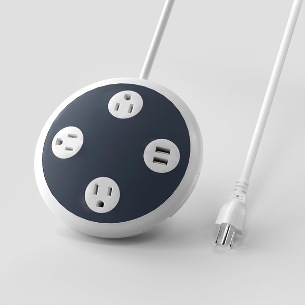 oviitech Surge Protector Power Strip. La combinación de 4 Outlets