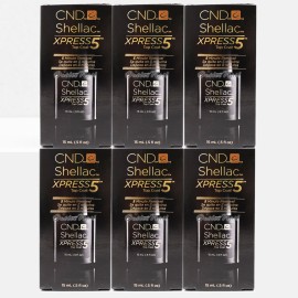 CND Shellac LARGE SIZE SET OF 6 Any ( Base 12ml / Original or XPRESS5 Top 15ml )