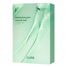 L'Oreal 김정문알로에 라 센스 로에 큐어 리알로에 피토 그린 앰플 마스크 10개입 1개 Kim Jung Moon Aloe La Sense Roe Cure Real Aloe Phyto Green Ampoule Mask 10pcs 1ea