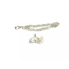AOS Design Cinderella Pearl Cage Pendant Charm Bracelet - Elegant