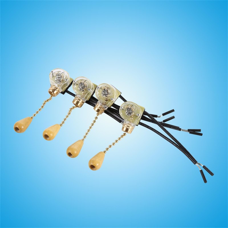 Paquete de 4 Interruptores de Ventilador de Techo, Lámpara de