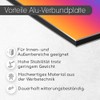 Aluminium Composite Plate Brushed Silver I 15 x 20 cm